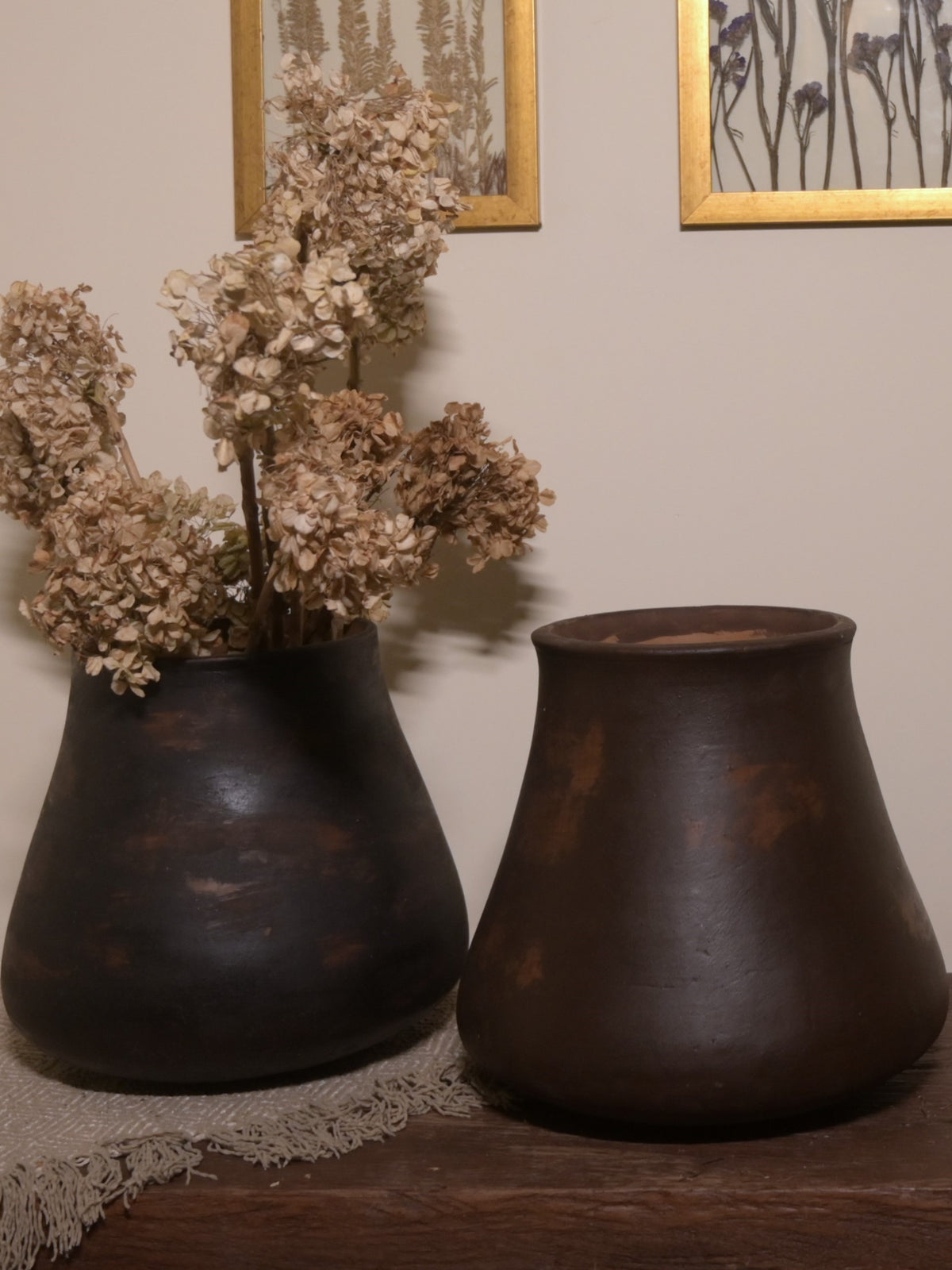 Elephant Foot Glazed Pot