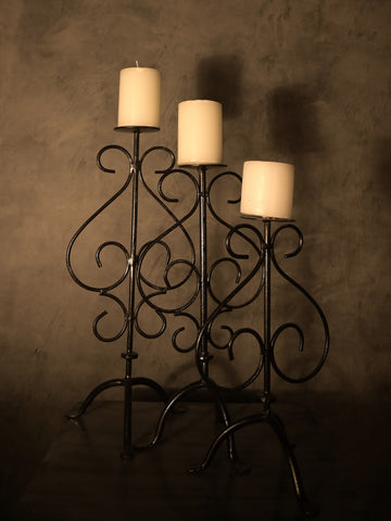 Inversus Metal Candle Stand (Set of 3)